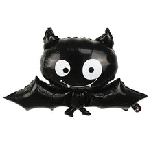 Load image into Gallery viewer, SKHEK Halloween Halloween Pumpkin Ghost Spider Bat Skull Shape Foil Balloon Halloween Party Kids Favor Supplies Helium Globos Decoration