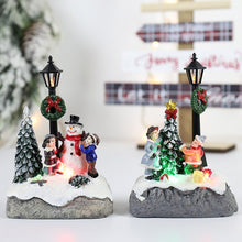 Load image into Gallery viewer, Christmas Gift 2022 New Year Gifts Best for Children Christmas LED Micro Landscape Resin House Christmas Decoration for Home Xmas Navidad Decor
