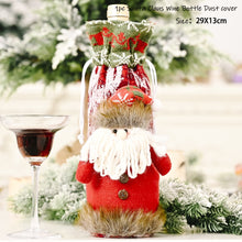 Load image into Gallery viewer, Christmas Gift Navidad Christmas Wine Bottle Dust Cover Merry Christmas Decor for Home Christmas Table Decor Xmas Gift Happy Noel New Year 2022