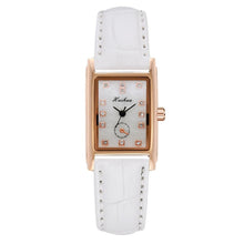 Load image into Gallery viewer, Christmas Gift Simple Watch For Women Bracelet Casual Leather Rectangle Ladies Watches Female Quartz Clock Dress Rhinestone Women Wrist Watch