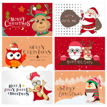 Load image into Gallery viewer, Merry Christmas Note Cards Xmas Greeting Card with Envelope Blank Inside 6x4 New Year Thank You Cards