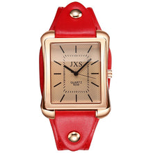Load image into Gallery viewer, Christmas Gift Brand square watch Women Bracelet Watches Contracted Leather Crystal WristWatches Women Dress Ladies Quartz Clock Dropshiping
