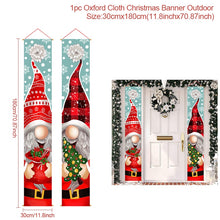Load image into Gallery viewer, Nutcracker Soldier Christmas Door Banner Ornament Santa Claus Merry Christmas Decorations For Home Navidad Gift New Year 2022
