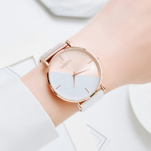 Load image into Gallery viewer, Christmas Gift Top Brand Women&#39;s Watch Leather Rose Gold Dress Female Clock Luxury Brand Design Women Watches Simple Fashion Ladies Watch