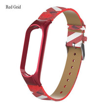 Load image into Gallery viewer, Christmas Gift Personalized printed leather strap For XiaoMi Mi Band5 Mi Band 4 Bracelet Color printed Wristband for XiaoMi Mi Band 3 4 5 Strap