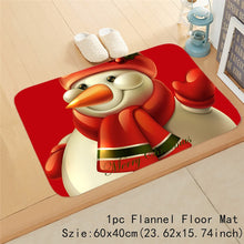 Load image into Gallery viewer, Christmas Gift Merry Christmas Santa Snowman Tapestry Door Mat Christmas Decorations for Home Navidad Ornaments Noel Decor Natal New Year 2021