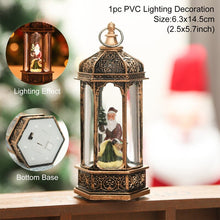 Load image into Gallery viewer, Christmas Gift Christmas Hexagonal Wind Lamp Merry Christmas Decorations for Home Xmas Light Ornament Gifts 2021 Navidad Natal New Year 2022