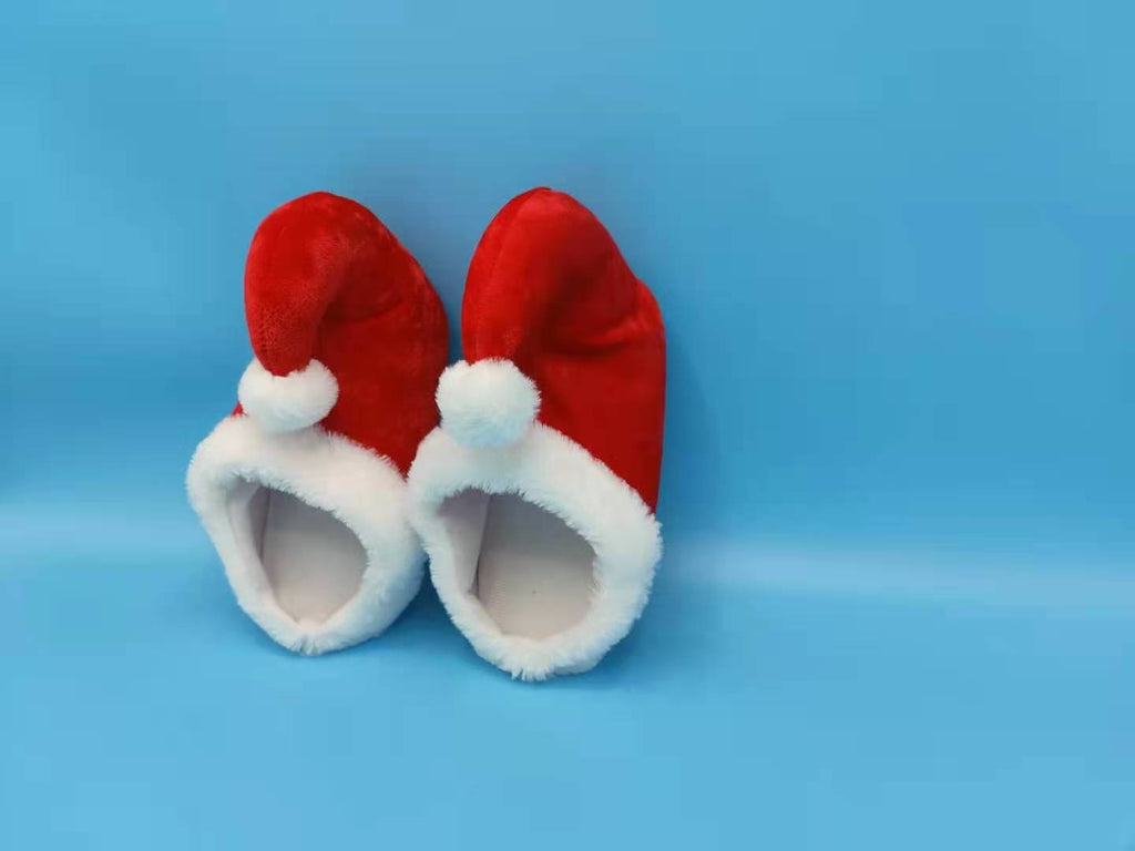 Santa Claus Slippers Christmas Slippers Home Holiday Slippers Christmas Shoes Christmas Hat Shoes Fashion Shoes  Shoes Women