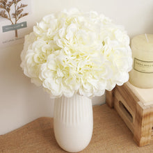 Load image into Gallery viewer, Skhek Graduation Party 5pcs Beautiful Artificial Peony Flowers High Quality White Bouquet Wedding Home Table Decor Fake Flowers Christmas Arrangement