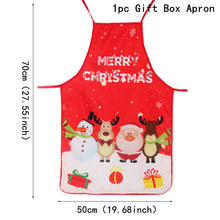 Load image into Gallery viewer, Christmas Gift Christmas Apron Gloves Series Christmas Decorations for Home Ornaments Xmas Noel 2020 New Year Christmas Gifts Navidad Decor