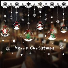 Load image into Gallery viewer, DIY Merry Christmas Wall Stickers Window Glass Stickers Christmas Decorations For Home Christmas Ornaments Xmas New Year 2021