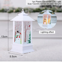 Load image into Gallery viewer, Christmas Gift Christmas Santa Lantern Wind Lights Merry Christmas Decoration for Home Natal Navidad 2021 Xmas  Ornaments Gifts New Year 2022