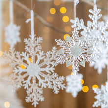 Load image into Gallery viewer, 20PCS Christmas snowflakes Acrylic material Christmas Decoration Home Decor Christmas Ornaments  Room Decor  Natal Decoração