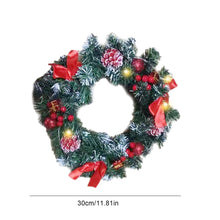 Load image into Gallery viewer, Christmas Gift 45cm Autumn Wreath Christmas Decoration Thanksgiving Garland Window Restaurant Home Maple Leaf Decoration Wreath Door