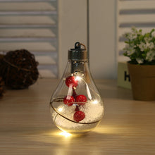 Load image into Gallery viewer, Christmas LED Transparent Ball Christmas Tree Decoration Pendant Plastic Ball Light Bulb Garden Christmas Decor For Outdoor Free