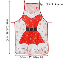 Load image into Gallery viewer, Christmas Gift Christmas Apron Gloves Series Christmas Decorations for Home Ornaments Xmas Noel 2020 New Year Christmas Gifts Navidad Decor