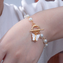 Load image into Gallery viewer, Skhek New Bohemian Gold Pearl Bead Bracelet Chains Multilayer Bracelet for Girls Punk Jewelry 2023 trend Lady charms Women‘s Bracelett