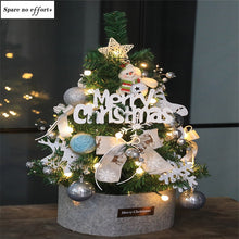 Load image into Gallery viewer, Christmas Decorations Mini Christmas Tree 2021 New Year Decorations Home Decoration Toys Front Desk Christmas Decorations