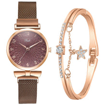Load image into Gallery viewer, Christmas Gift Fashion Watch Women Luxury Women Dress Bracelet Quartz Clock Magnet Watch Women Ladies Sports Wrist Watch Clock Relogio Feminino