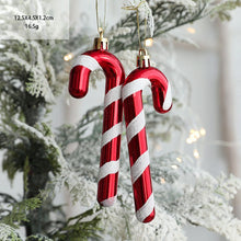 Load image into Gallery viewer, Christmas Gift 2pcs Christmas Tree Decorations Ornaments Pendant Santa Claus Stocking Hanging Xmas Tree Decorations Kerst Natale Navidad 2021