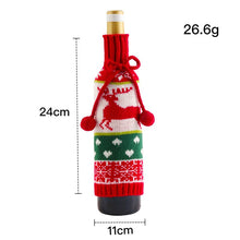 Load image into Gallery viewer, Christmas Wine Bottle Cover Snowman Elk Old Man Merry Christmas Decorations For Home Xmas Navidad Ornament New Year 2022 Gifts