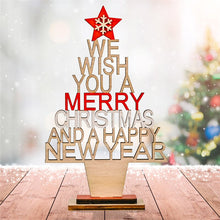 Load image into Gallery viewer, Christmas Gift Xmas Noel Merry Christmas Wooden Pendant Ornaments Christmas Tree Decorations for Home Noel Navidad Decor New Year 2022 Gifts