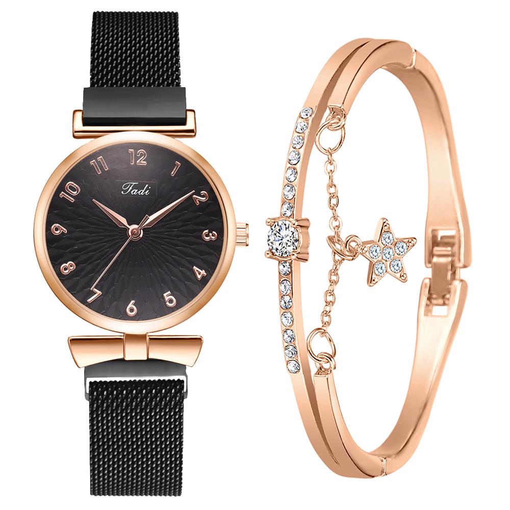 Christmas Gift Fashion Watch Women Luxury Women Dress Bracelet Quartz Clock Magnet Watch Women Ladies Sports Wrist Watch Clock Relogio Feminino