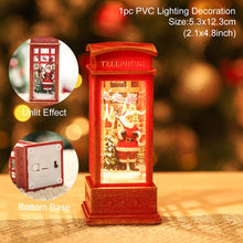 Load image into Gallery viewer, Christmas Gift Christmas Newsstand Lamp Merry Christmas Decorations for Home Xmas Lights Ornament Gifts 2021 Navidad Natal Happy New Year 2022