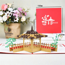 Load image into Gallery viewer, 3D Pop-Up Cards for Business Birthday Greeting Card with Envelope Postcard Handmade Gift