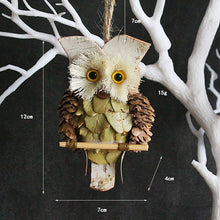 Load image into Gallery viewer, Christmas Decorations European Garden Home Hotel Christmas Ornaments Creative Owl Pendants Party Ornaments Holiday Gifts Cheap