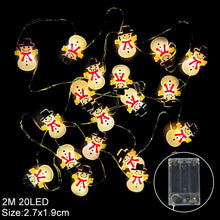 Load image into Gallery viewer, Snowflake LED Light Christmas Decorations For Home Hanging Garland Christmas Tree Decor Ornament 2020 Navidad Xmas Gift New Year