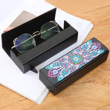 Load image into Gallery viewer, Sunglasses Case Diamond Painting DIY Glasses Storage Jewel Case Leather Eyewear Travel Protector Box
