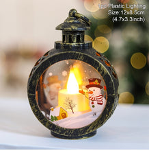Load image into Gallery viewer, Christmas Gift Christmas Round Wind Light Merry Christmas Decoration for Home Natal Navidad 2021 Christmas Ornaments Xmas Gift New Year 2022