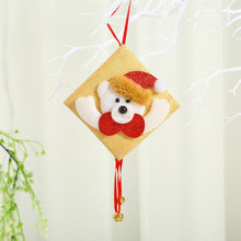 Load image into Gallery viewer, Hot Sale Christmas Linen Square Doll Pendant Christmas Tree Pendant Christmas Cloth Decoration Home Pendant Decoration DIY