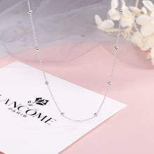 Load image into Gallery viewer, Sterling Alloy Fashion Jewelry Bohemia Bead Chain Necklace  Chokers Necklaces for Women Trendy Clavicle Chain Girl Gift