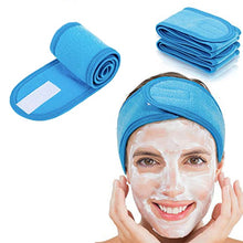 Load image into Gallery viewer, Towel Head Band Sweat Hairband Head Wrap Non-slip Stretchable Washable Headband Hair band for Sports Face Wash Makeup