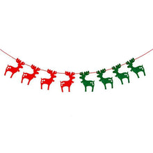 Load image into Gallery viewer, 3M Christmas Banners Paper Hanging Flags Santa Deer Xmas Tree Bunting Garland Navidad Christmas Decor Happy New Year 2021