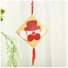 Load image into Gallery viewer, Hot Sale Christmas Linen Square Doll Pendant Christmas Tree Pendant Christmas Cloth Decoration Home Pendant Decoration DIY