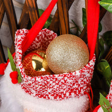 Load image into Gallery viewer, Christmas Decorations 2022 New Faceless Elderly Gift Bag Portable Apple Bag Candy Bag Props Home Party Christmas Tree Pendant