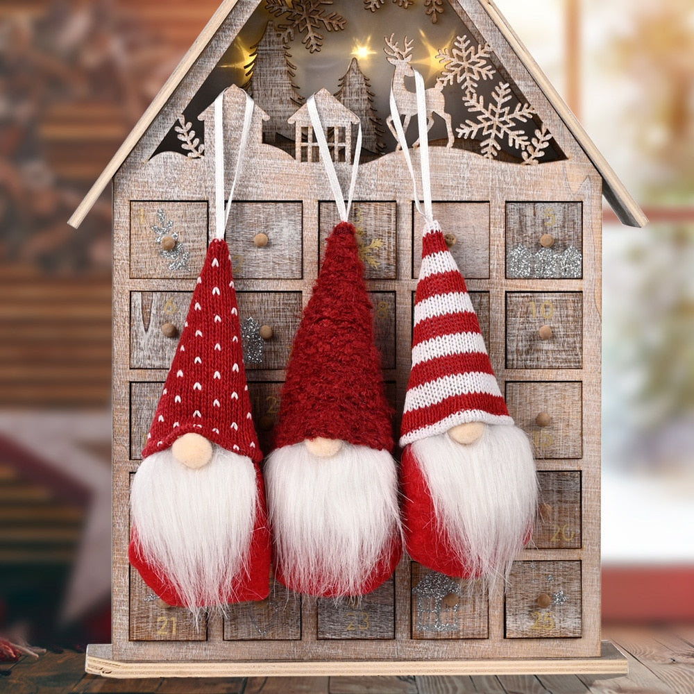 15PCS  Dwarf doll pendant Christmas Decoration  Home Decor Christmas Decorations 2022  Christmas Ornaments Room Decor natal