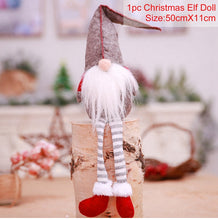 Load image into Gallery viewer, Christmas Gift PATIMATE Christmas Decoration Forest Long Legged Elf Doll Merry Christmas Decorations For Home 2021 Navidad Gifts New Year 2022