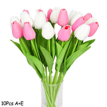 Load image into Gallery viewer, 10PCS Tulip Artificial Flower Real Touch Artificial Bouquet Fake Flower for Wedding Decoration Flowers Home Garen Decor