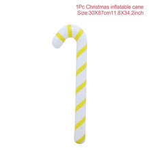 Load image into Gallery viewer, Christmas Gift Christmas Inflatable Cane Merry Christmas Decoration For Home 2021 Xmas Navidad Noel Gifts Cristmas Ornaments New Year 2022