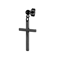 Load image into Gallery viewer, Punk Black Multiple Styles Stainless/Titanium Steel Stud Earrings For Men and Women Gothic Street Pop Hip Hop Ear Jewelry