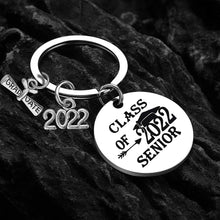 Load image into Gallery viewer, Skhek Graduation Gift  2022 Fashion Stainless Steel Keychain Lettering Class Of 2022 Key Chain Graduate pendant Inspirational Gift DIY Custom Wholesale