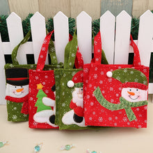 Load image into Gallery viewer, Christmas Square Tote Bag Christmas Gift Storage Bag Christmas Decoration Gift Bag
