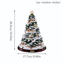 Load image into Gallery viewer, Christmas Gift Christmas Tree Santa Snowman Window Paste Stickers Merry Christmas Decoration For Home 2021 Xmas Navidad Gifts New Year 2022