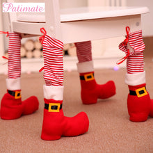 Load image into Gallery viewer, Christmas Gift PATIMATE Christmas Chair Foot Cover Merry Christmas Decorations For Home 2021 Christmas Ornaments Navidad Natal Gift New Year