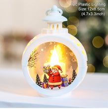 Load image into Gallery viewer, Christmas Gift Christmas Round Wind Light Merry Christmas Decoration for Home Natal Navidad 2021 Christmas Ornaments Xmas Gift New Year 2022