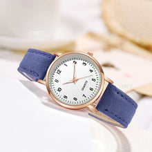 Load image into Gallery viewer, Christmas Gift Women Watch bracelet Fashion Casual Leather Belt Watches Simple Ladies&#39; Small Dial Quartz Clock Dress Wristwatches Reloj mujer